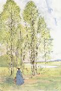 Carl Larsson Idyll oil painting reproduction